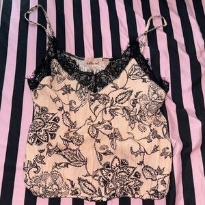 Willow Root from BUCKLE Black Lace Floral Top
